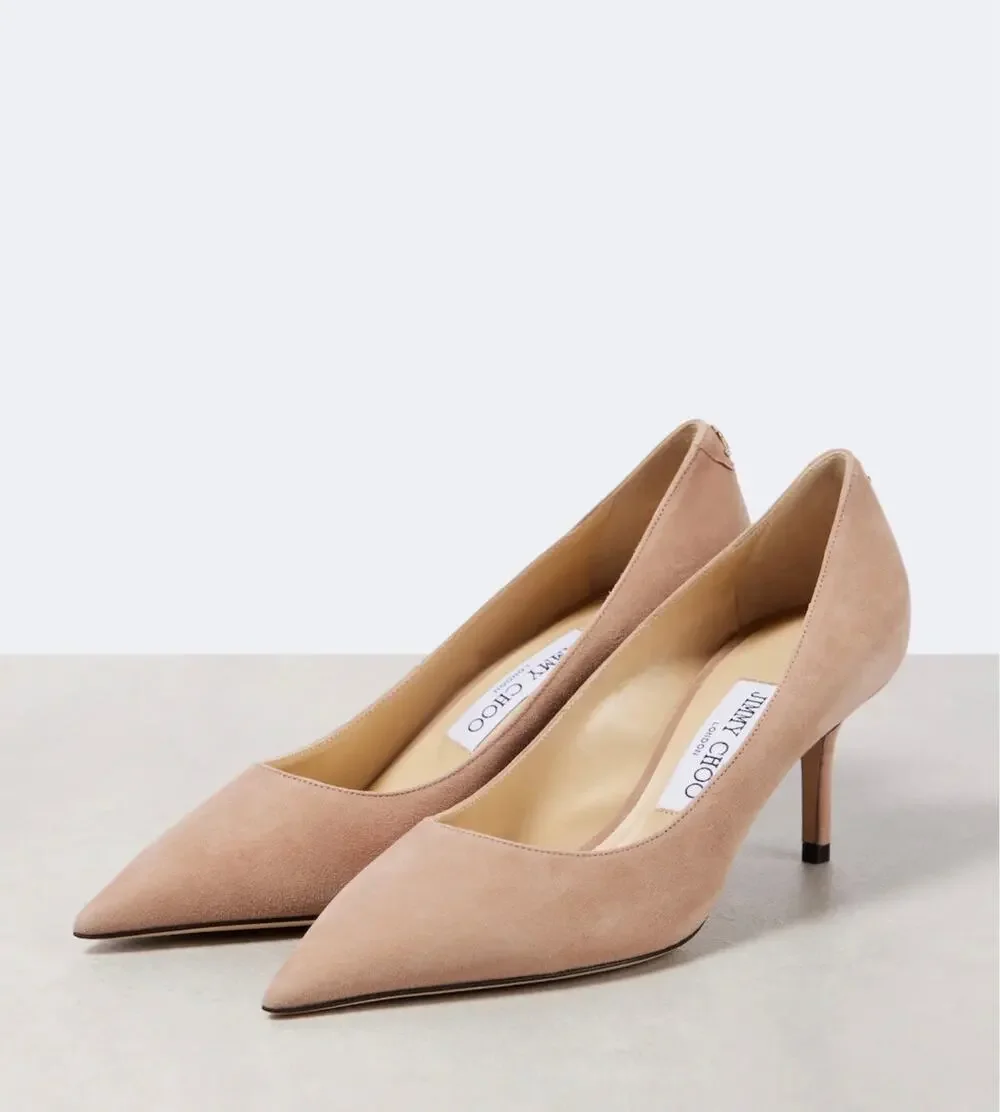 Jimmy Choo Love 65 suede pumps